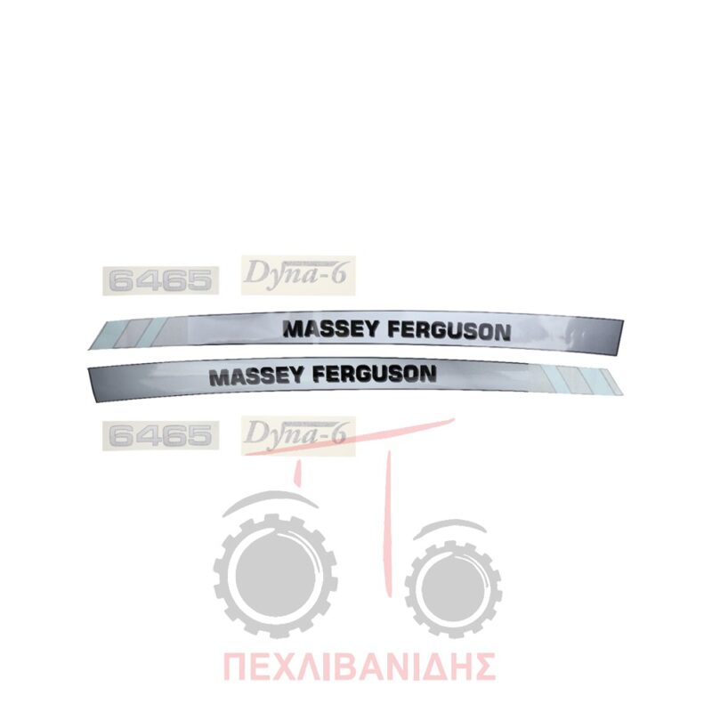 Ταινίες αυτοκόλλητα σετ 6465 Dyna 6 Massey Ferguson 6465