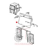 Μπροστά τζάμι καμπίνας Massey Ferguson 265-275-290-298 Μπροστά τζάμι καμπίνας Massey Ferguson 265-275-290-298