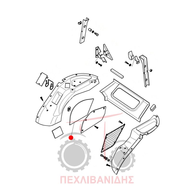 Μοκέτα καμπίνας Massey Ferguson 4200