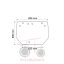 Παράθυρο καμπίνας Massey Ferguson 354F-364F-374F-394F