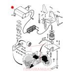 Κουτί κομπρεσέρ καμπίνας κομπλέ Massey Ferguson 6400-7400-8400 Κουτί κομπρεσέρ καμπίνας κομπλέ Massey Ferguson 6400-7400-8400