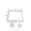 Τζάμι παραθύρου Massey Ferguson 575-590-595