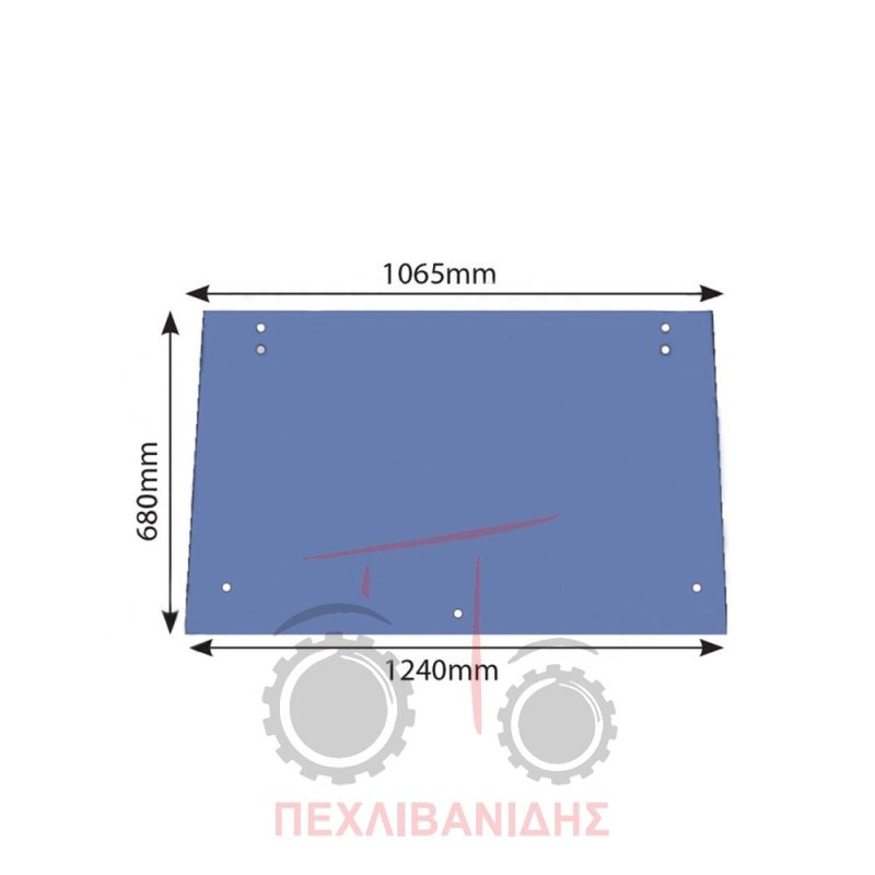 Τζάμι παραθύρου Massey Ferguson 240-250-265-275-290