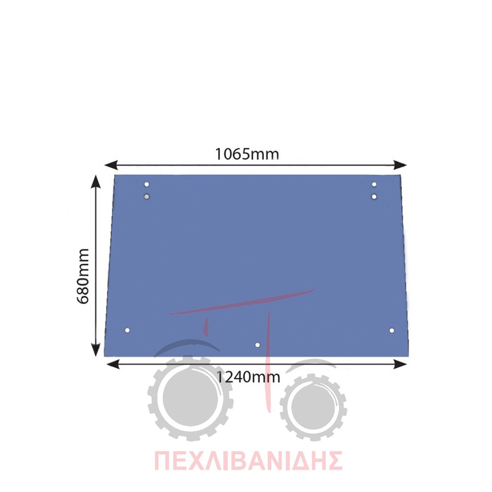 Τζάμι παραθύρου Massey Ferguson 240-250-265-275-290