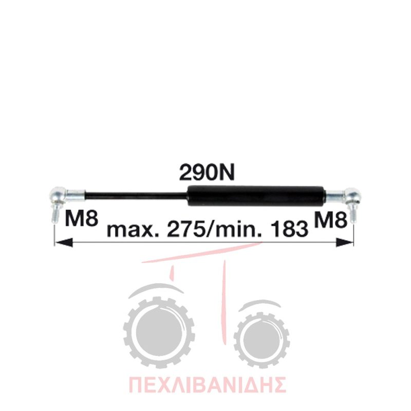 Μπουκάλα πόρτας Massey Ferguson 390-398-399 Μπουκάλα πόρτας Massey Ferguson 390-398-399