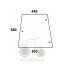 Τζάμι καμπίνας Massey Ferguson 390-398-399