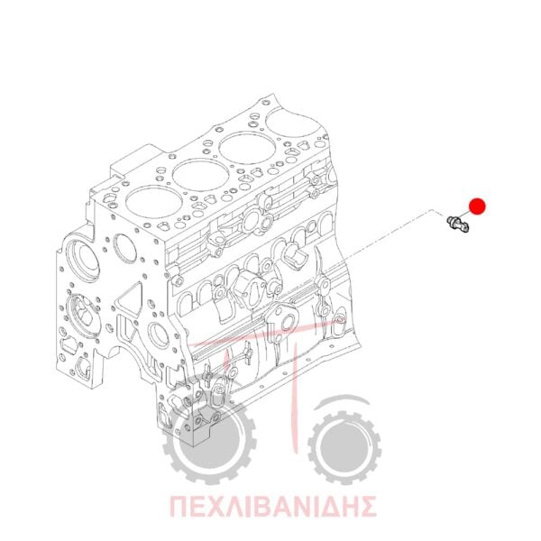 Φούσκα λαδιού μηχανής iveco Landini Landpower