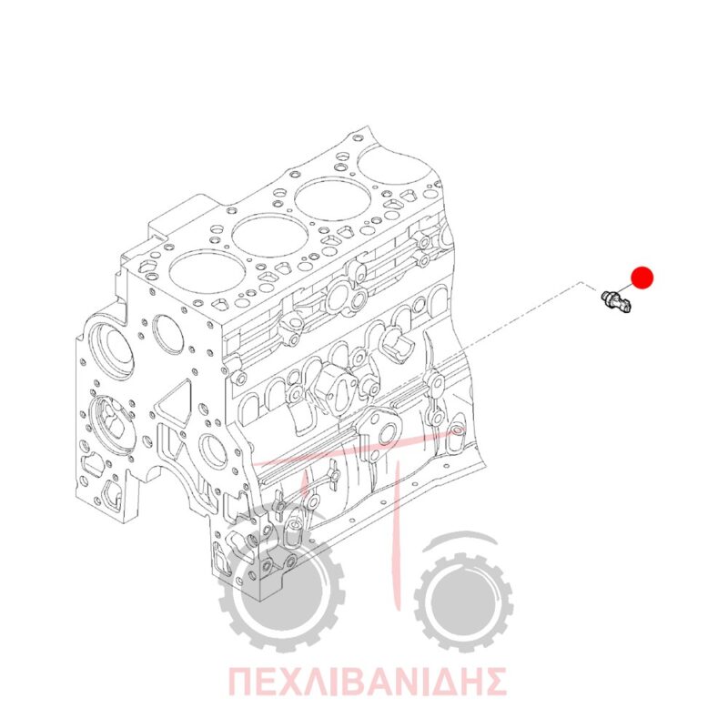 Φούσκα λαδιού μηχανής iveco Landini Landpower Φούσκα λαδιού μηχανής iveco Landini Landpower