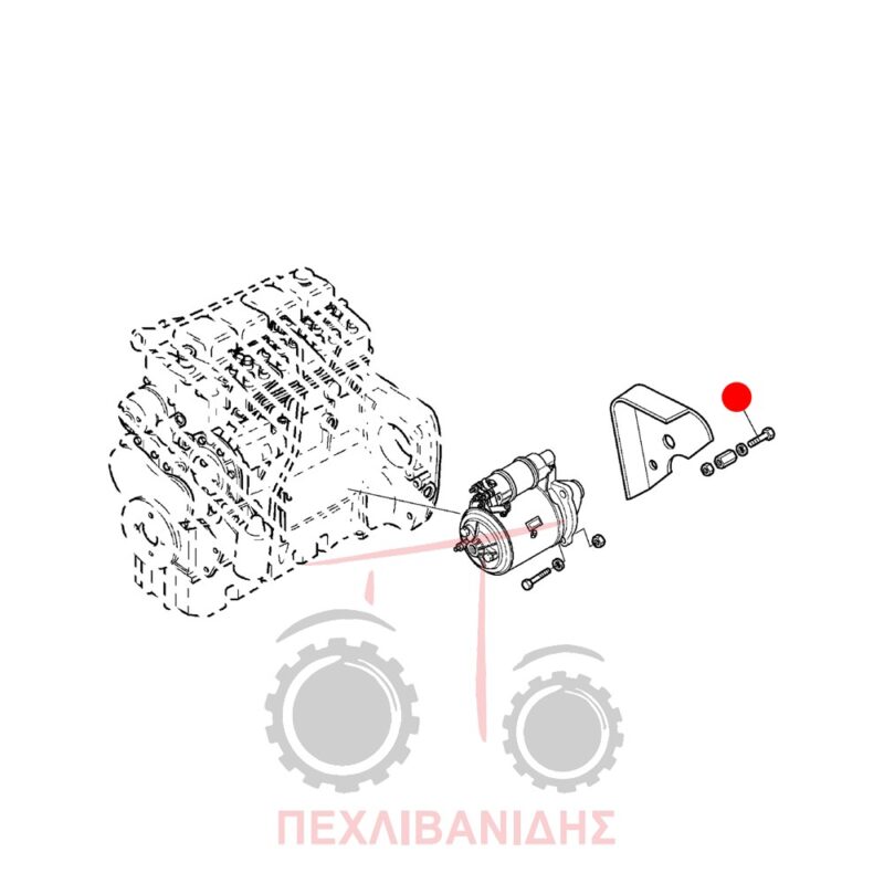 Βίδα μίζας Landini Powerfarm-Rex-Technofarm-Vigneti