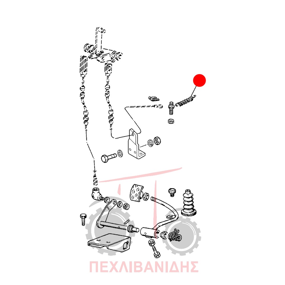 Ελατήριο χειρόγκαζου Massey Ferguson Advantage-Blizzard-Rex-Vigneti