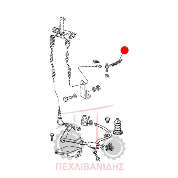 Ελατήριο χειρόγκαζου Massey Ferguson Advantage-Blizzard-Rex-Vigneti