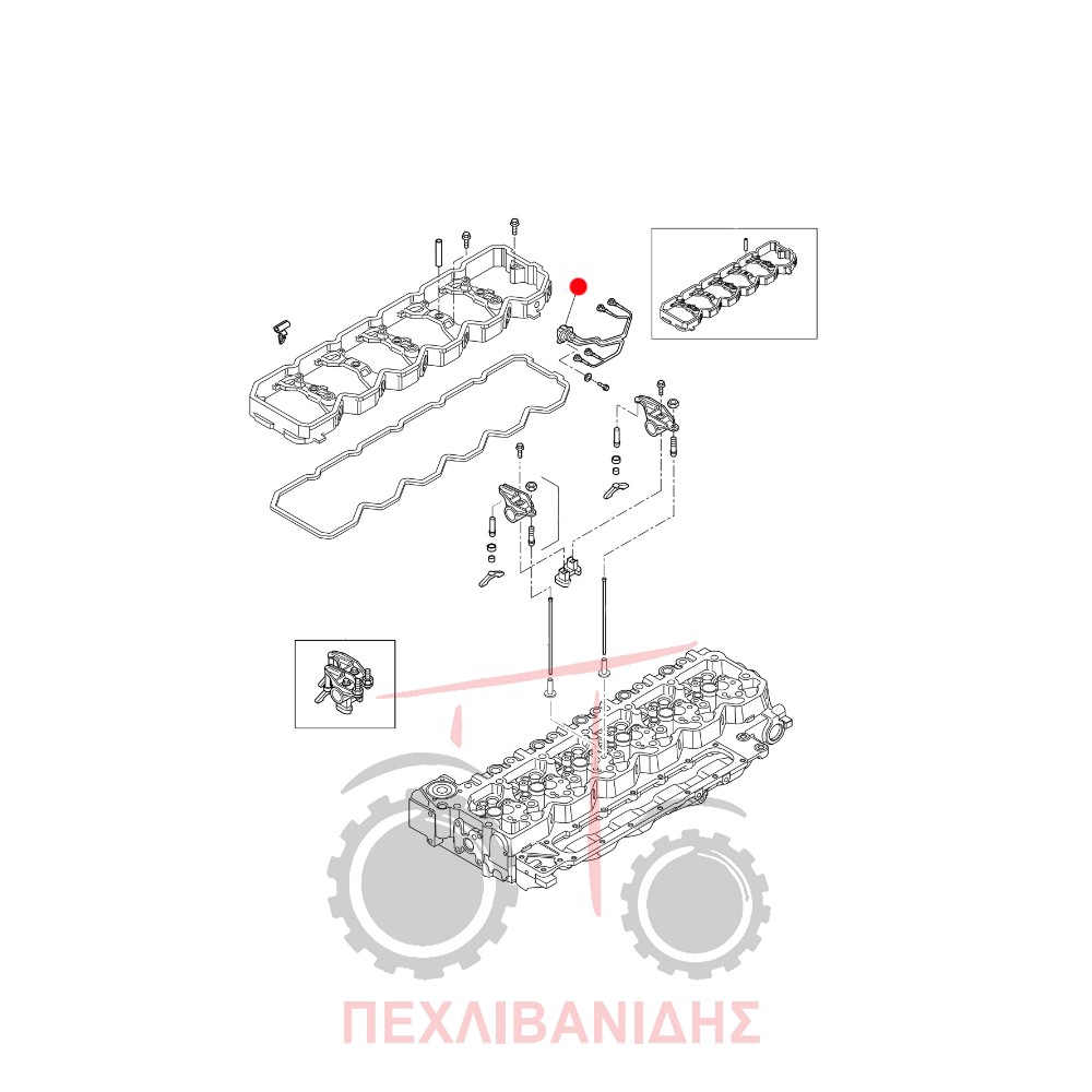 Καλωδίωση μπεκ Iveco Landini Powermaster