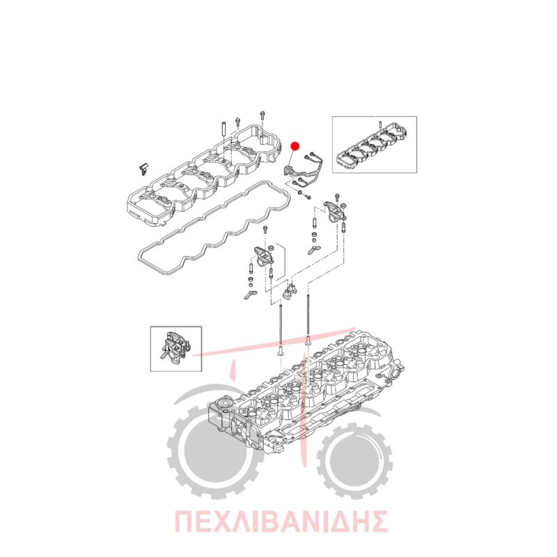 Καλωδίωση μπεκ Iveco Landini Powermaster