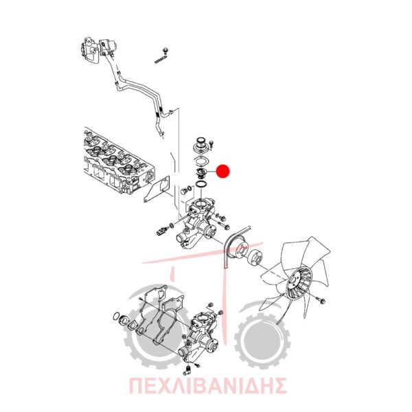 Θερμοστάτης Yanmar Landini Alpine-Trekker