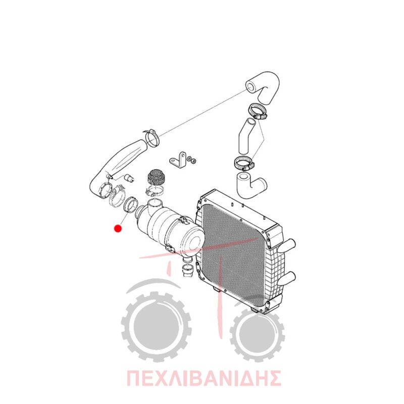 Φυσούνα φίλτρου αέρος Landini Rex-Powerfarm Φυσούνα φίλτρου αέρος Landini Rex-Powerfarm