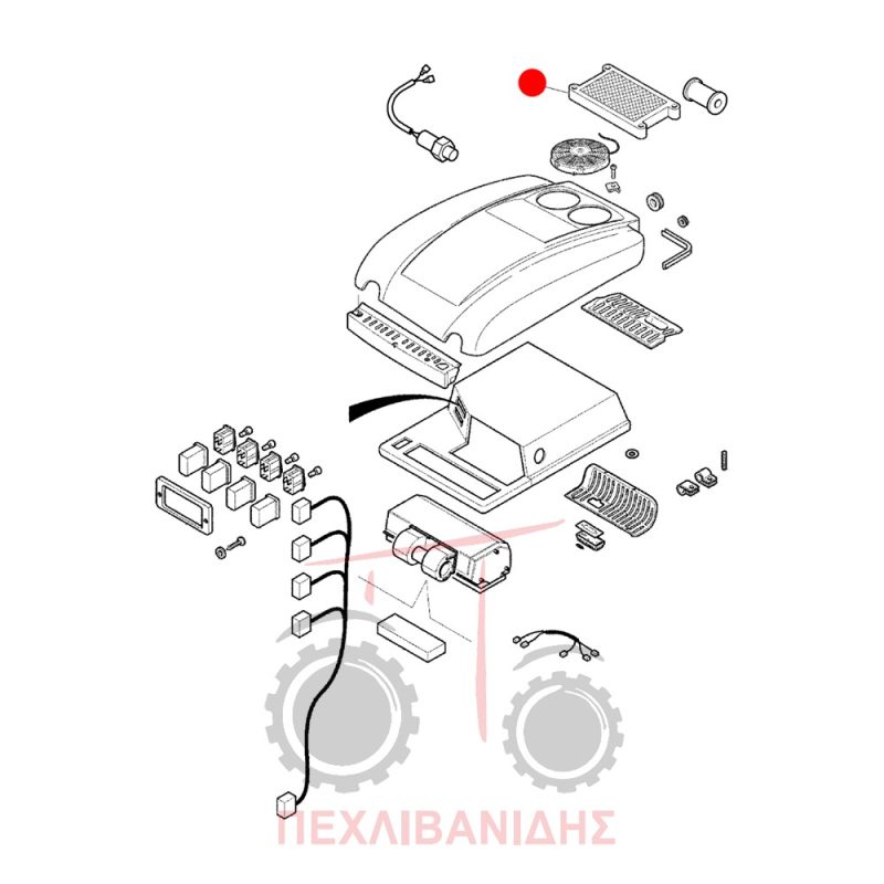 Κοντένσερ ψυγείου aircondition Landini Mistral Κοντένσερ ψυγείου aircondition Landini Mistral