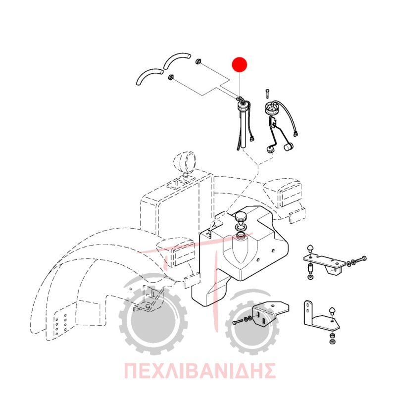 Φλοτέρ ρεζερβουάρ Landini Rex Φλοτέρ ρεζερβουάρ Landini Rex