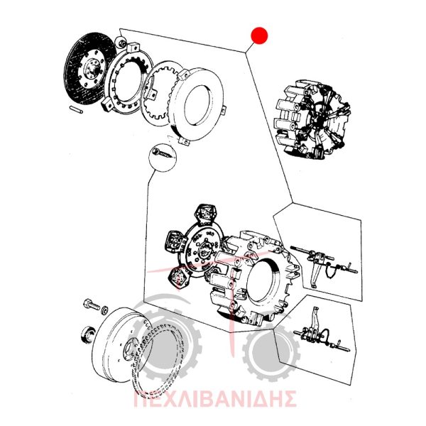 Σετ κοκοράκια PTO Landini 8860-8880
