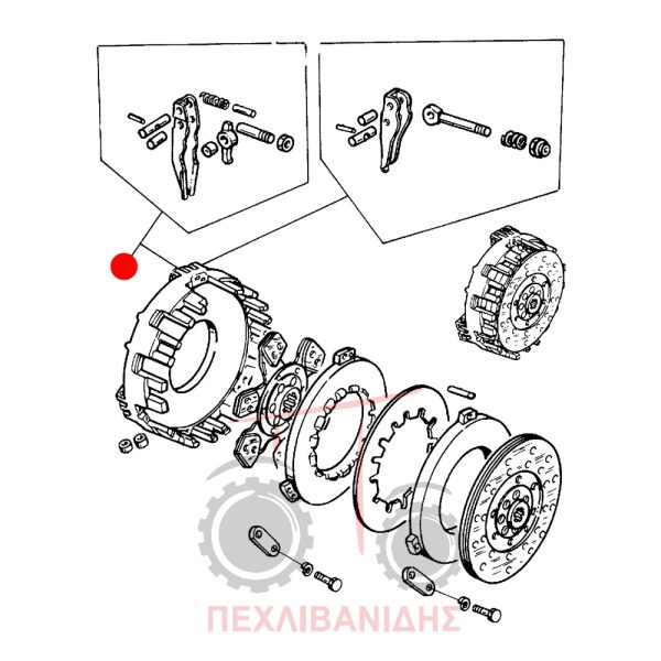 Σετ κοκοράκια κίνησης Landini 7870-8870