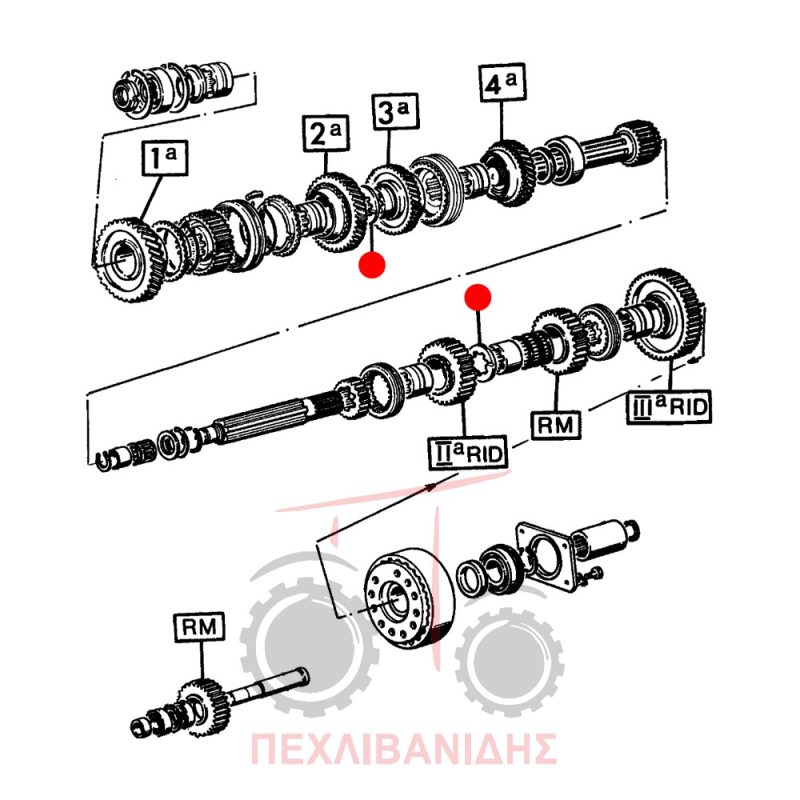 Ροδέλα σασμάν Landini 10000-12500-13000-14500