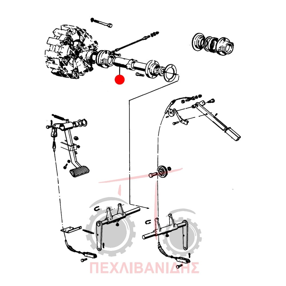Σωλήνας ωθηστικού Landini 10000-12500