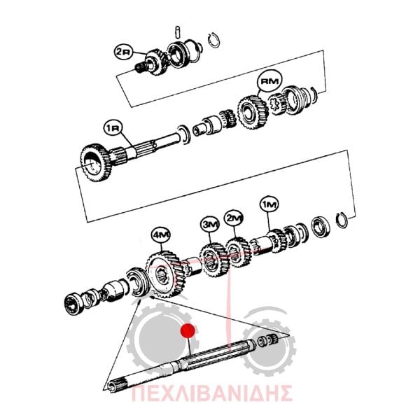 Μπριζντιρέκ κίνησης Landini 8860-Advantage