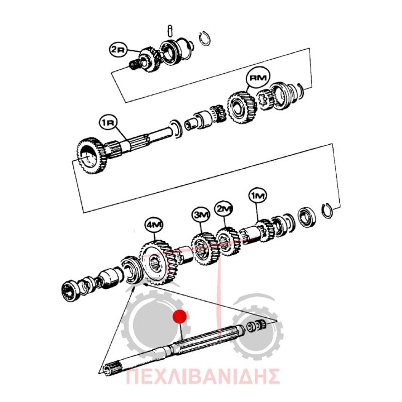 Μπριζντιρέκ κίνησης Landini 8860-Advantage