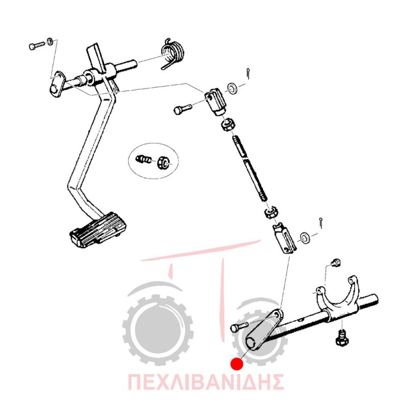 Άξονας συμπλέκτη Landini Advantage-Atlas-Rex