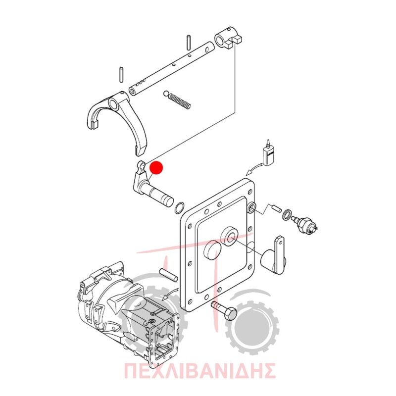 Βέργα ταχυτήτων Landini Vision 80-90-100-105