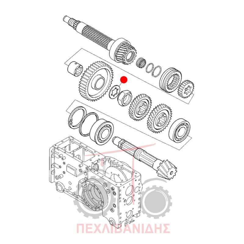 Ροδέλα σασμάν Landini Mythos 90-100-115