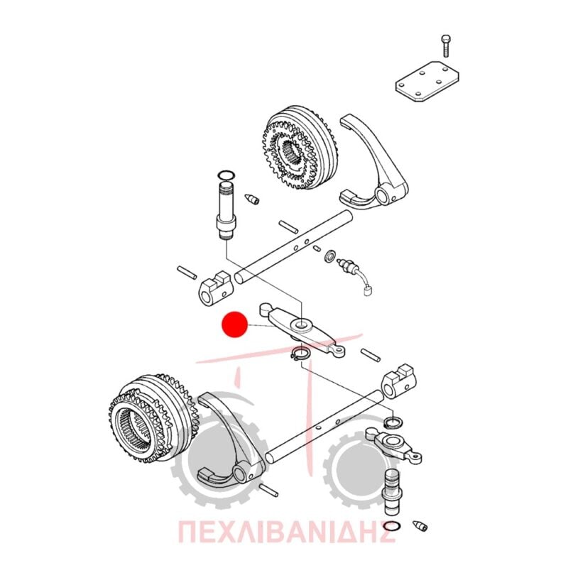 Φουρκέτα ταχυτήτων Landini Rex 70-80-95-105