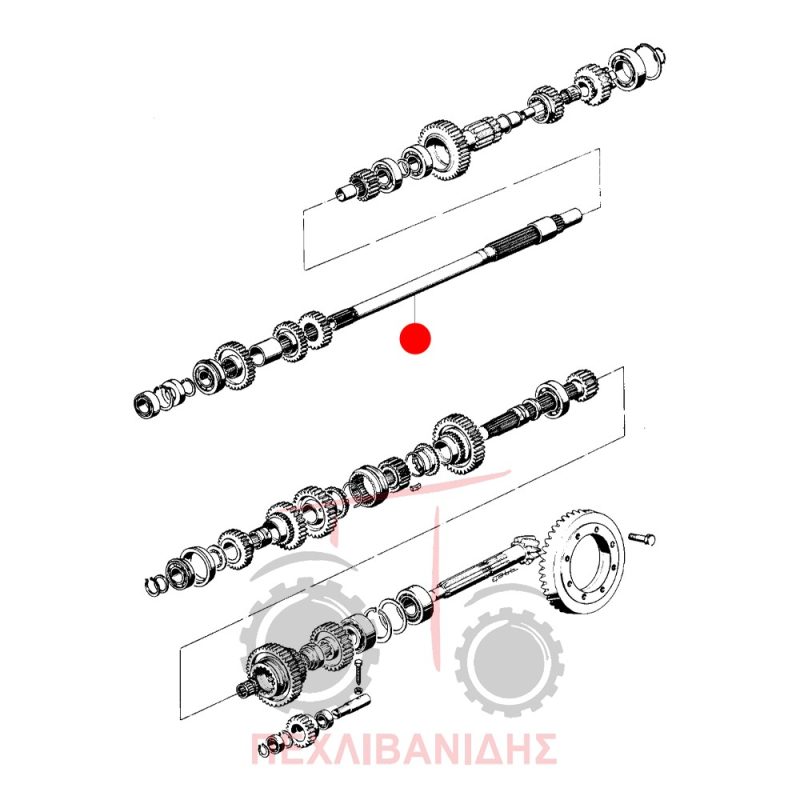 Μπριζντιρέκ κίνησης Landini 7550-8550 Μπριζντιρέκ κίνησης Landini 7550-8550