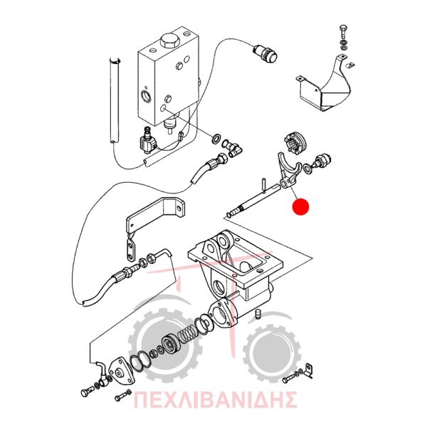 Φουρκέτα κίνησης Landini Rex 60-100