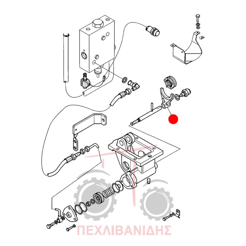 Φουρκέτα κίνησης Landini Rex 60-100