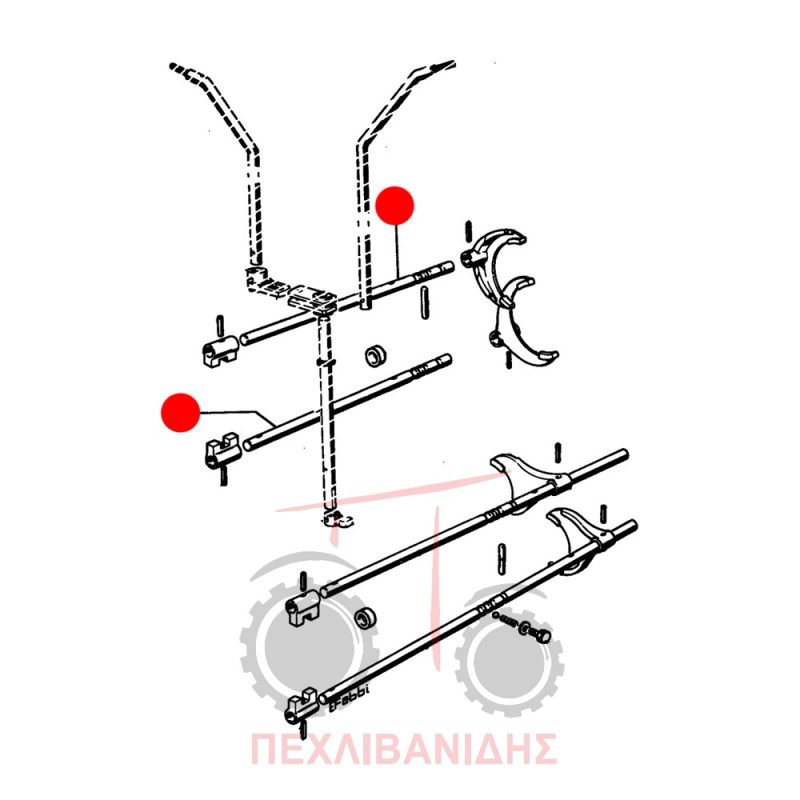 Βέργα ταχυτήτων Landini 10000-12500-13000-14500