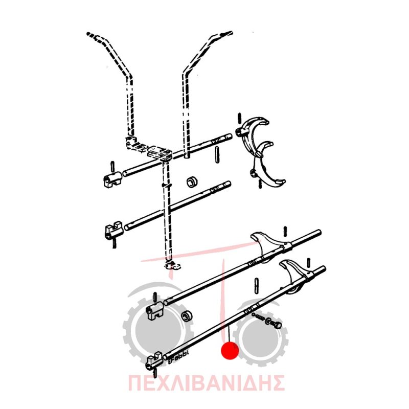 Βέργα ταχυτήτων Landini 10000-12500-14500