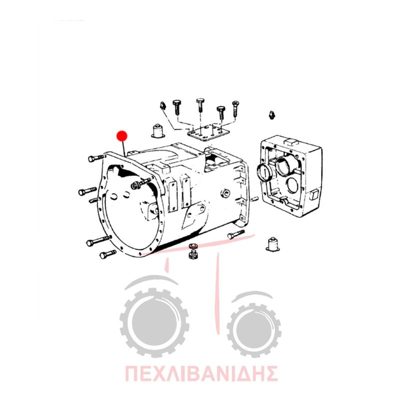 Κουτί σασμάν Landini 7860-8860-8880-9880-Globalfarm