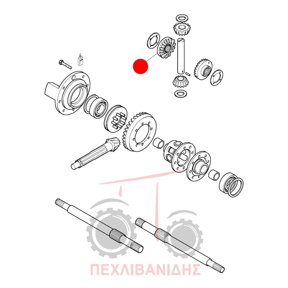 Πίσω πλανήτης Landini Advantage-Rex-Vision