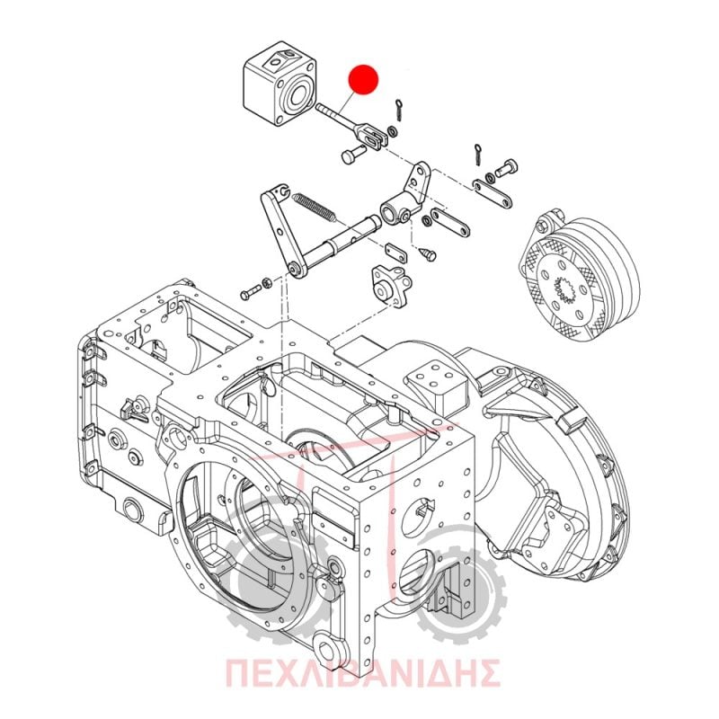 Ντίζα φρένων Landini Trekker Ντίζα φρένων Landini Trekker