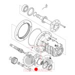 Πίσω βάση μειωτήρα Landini Legend 130 Πίσω βάση μειωτήρα Landini Legend 130