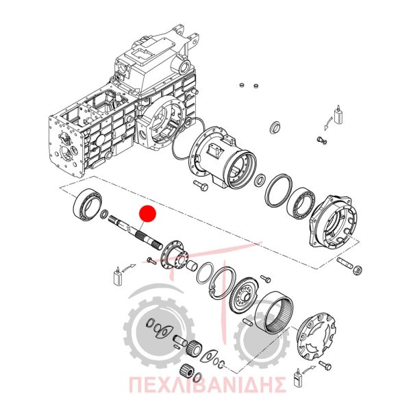 Πίσω ημιαξόνιο Landini Advantage-Rex