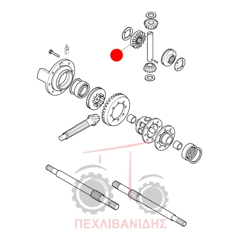 Πίσω πλανήτης Landini Advantage-Rex-Vision