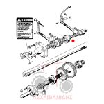 Πάνω πίσω άξονας PTO Landini 5830-6500-9880-Frutteti Πάνω πίσω άξονας PTO Landini 5830-6500-9880-Frutteti