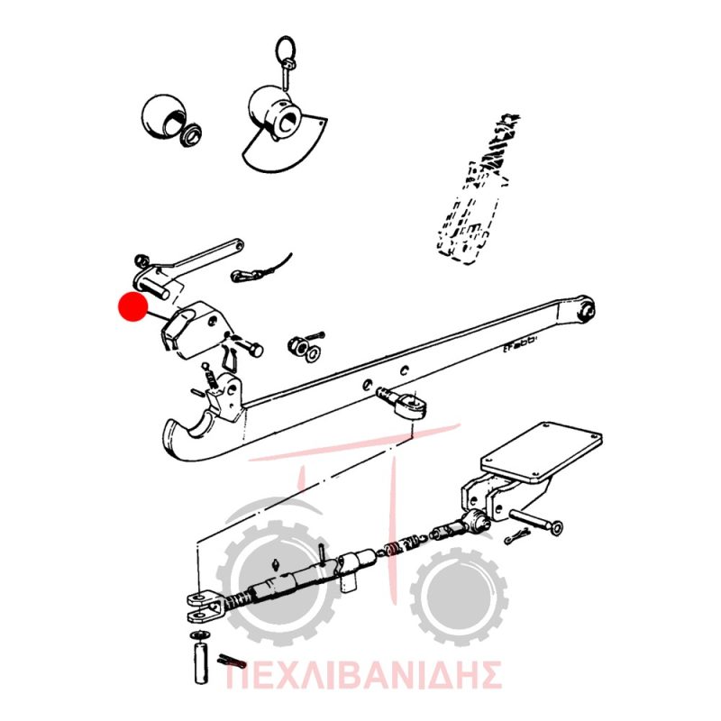 Ασφάλεια λάμας υδραυλικού Landini 10000-12500-13000-14500 Ασφάλεια λάμας υδραυλικού Landini 10000-12500-13000-14500