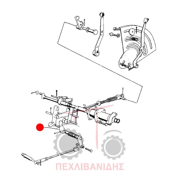 Μπράτσο ανταπόκρισης Landini 5500-8500-5830-8830