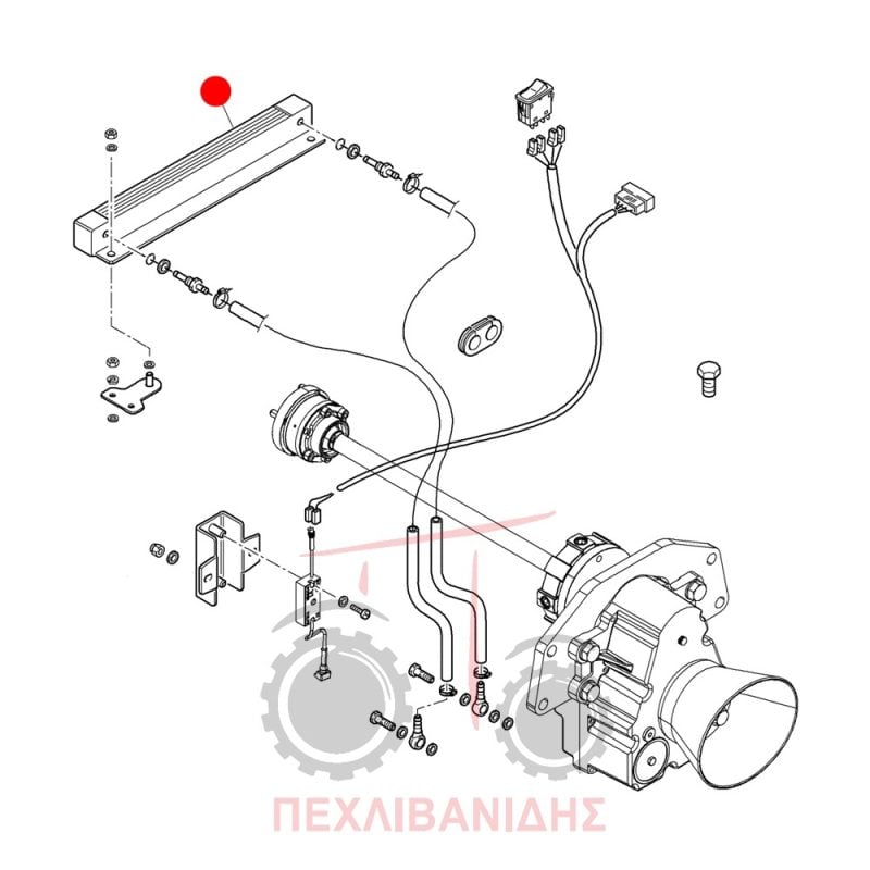 Ψυγείο λαδιού μπροστά PTO Landini Landpower