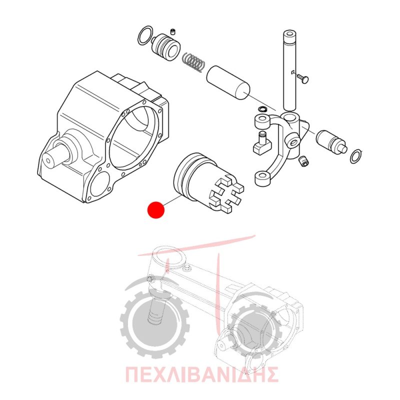 Μούφα PTO Landini Mistral 40-45-50-55
