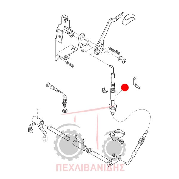 Ντίζα PTO Landini Powermaster-Powermax