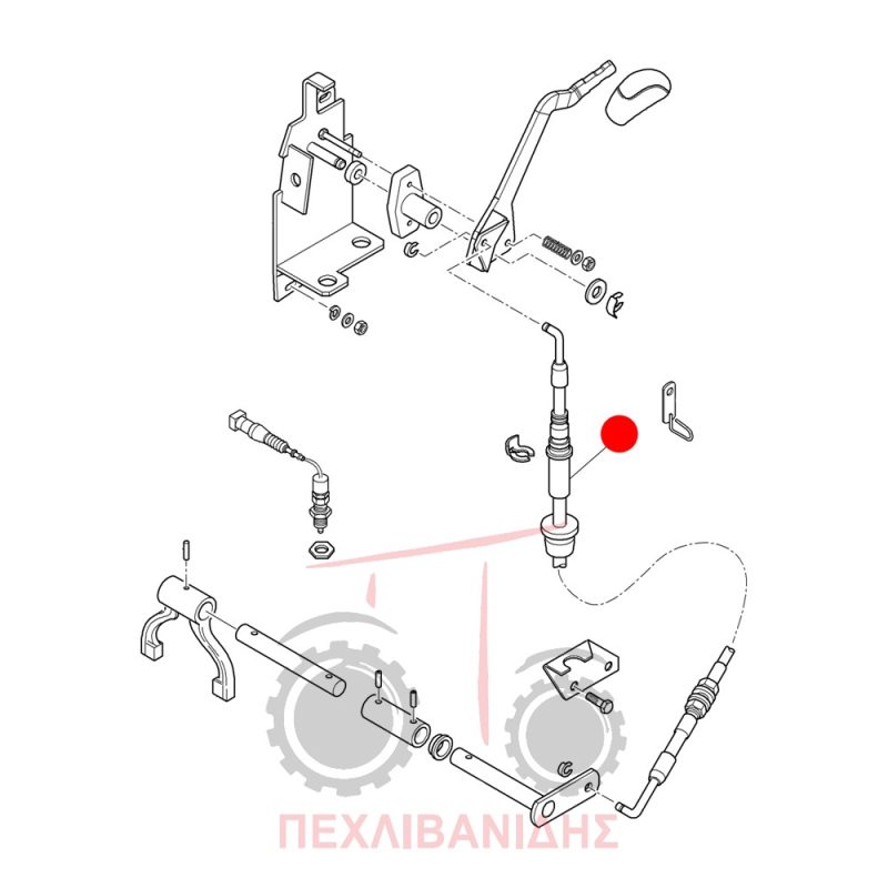 Ντίζα PTO Landini Powermaster-Powermax