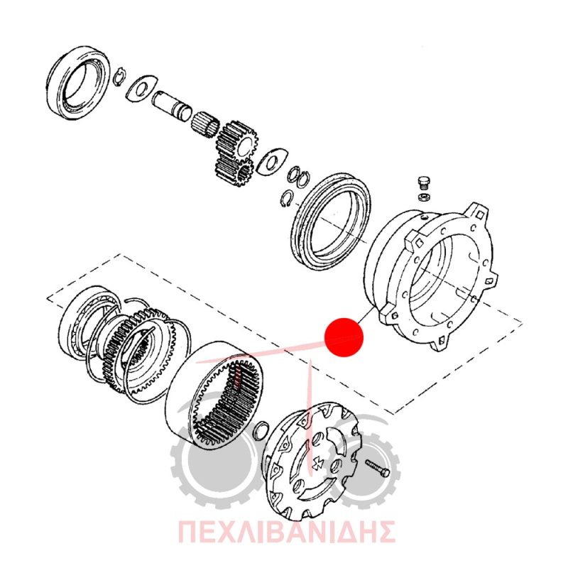 Μουαγιέ μπροστά τροχού Landini Advantage-Rex Μουαγιέ μπροστά τροχού Landini Advantage-Rex